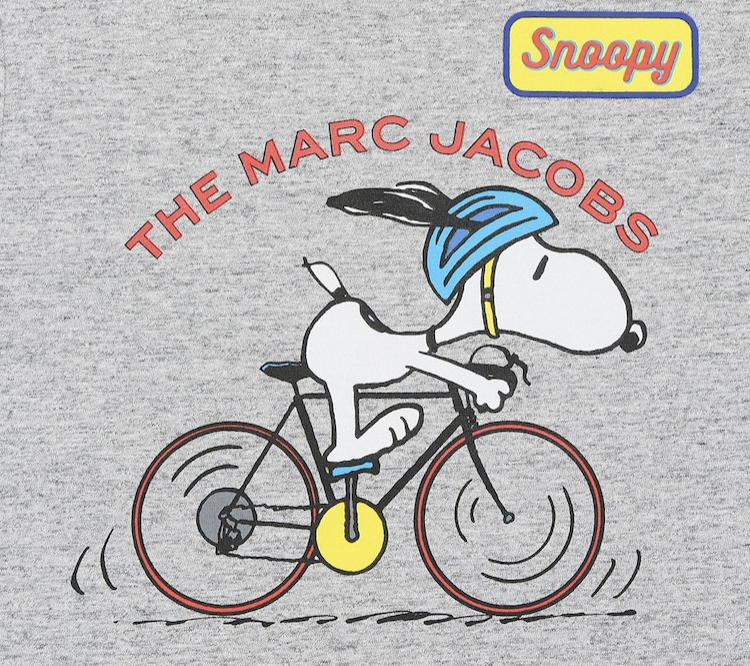 The Marc Jacobs Grey Snoopy T-shirt