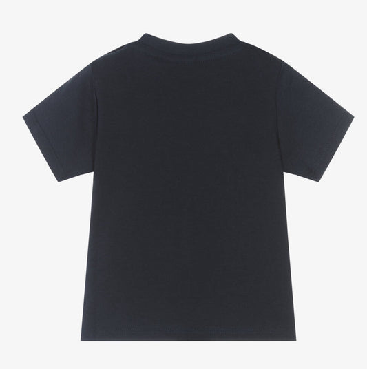 Boss Baby Boys Dark Blue Cotton T-Shirt