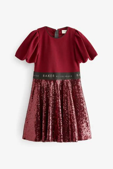 Ted baker Red sequin dress