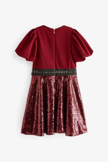 Ted baker Red sequin dress