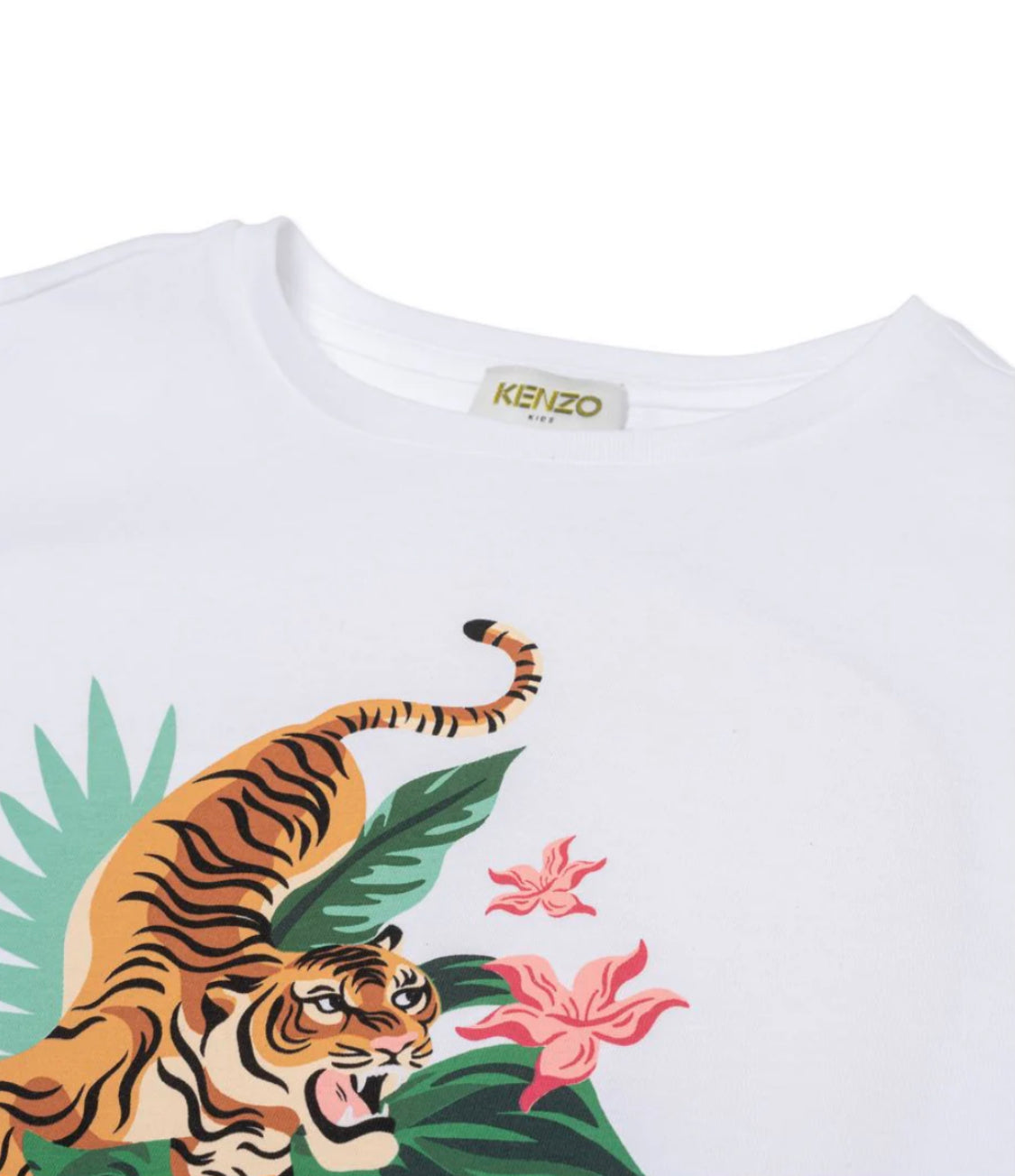 Kenzo White Girls Tshirt