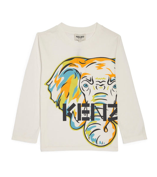 Kenzo White Full sleeve Tshirt