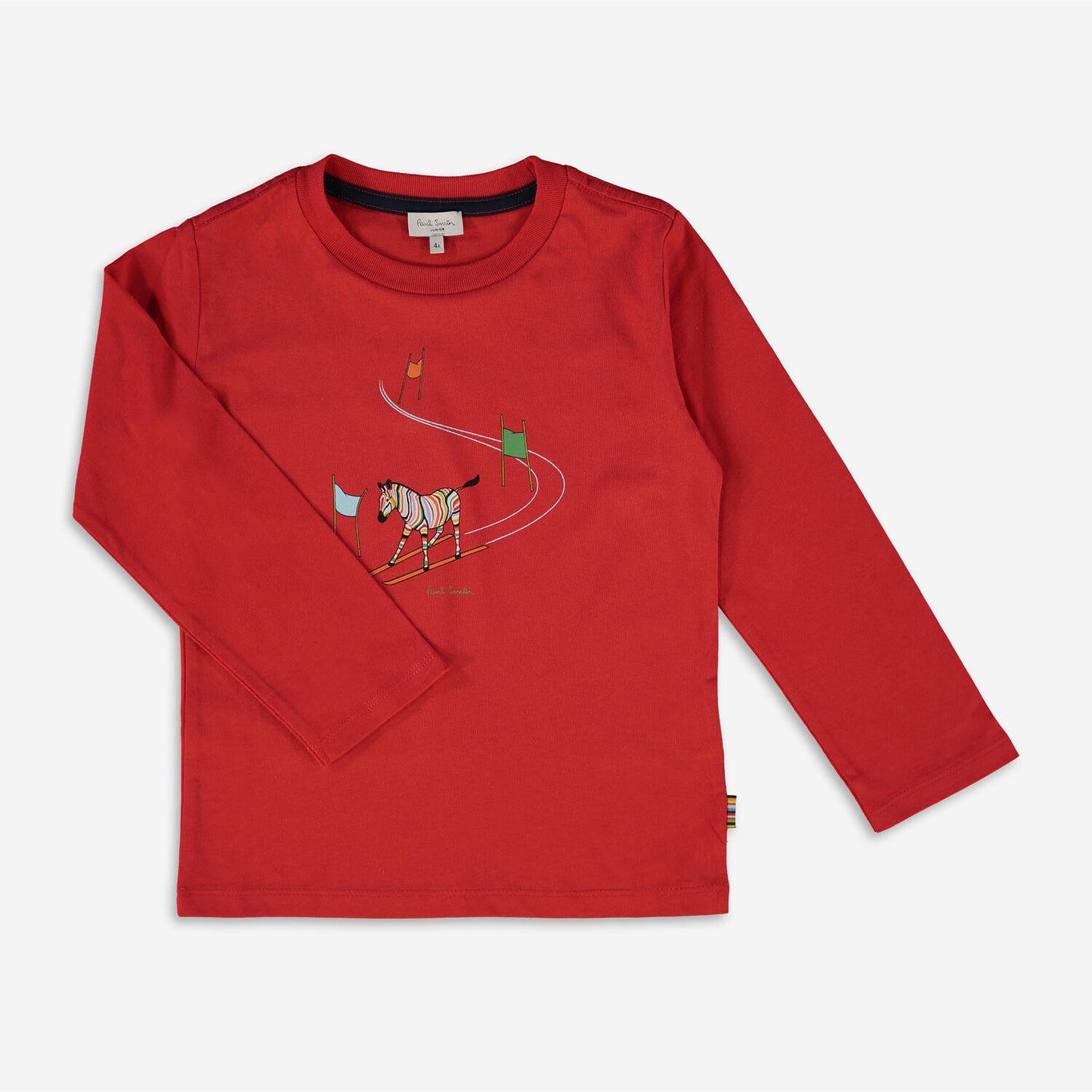 PAUL SMITH Red Long Sleeve T Shirt