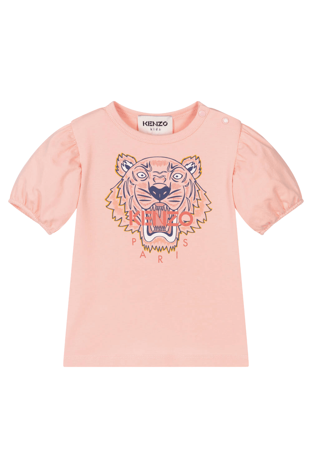 KENZO KIDS Baby Girls Tiger T-shirt in Pink