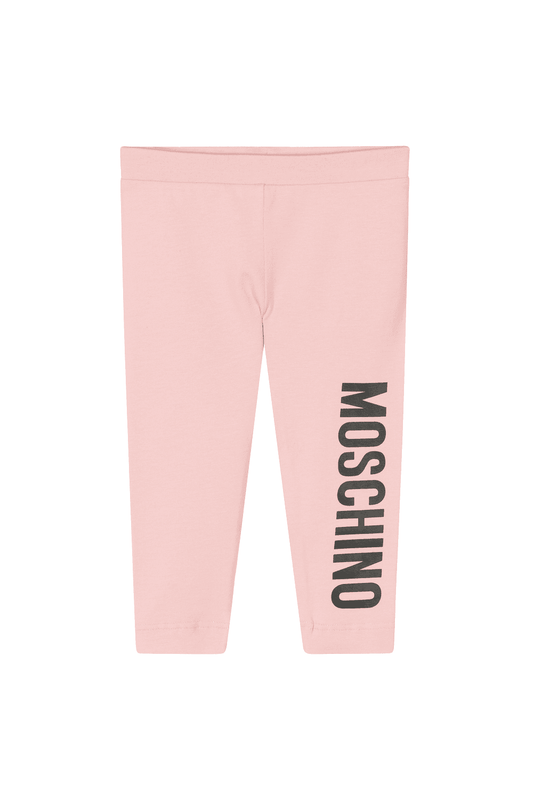 MOSCHINO Baby Girls Leggings in Pink