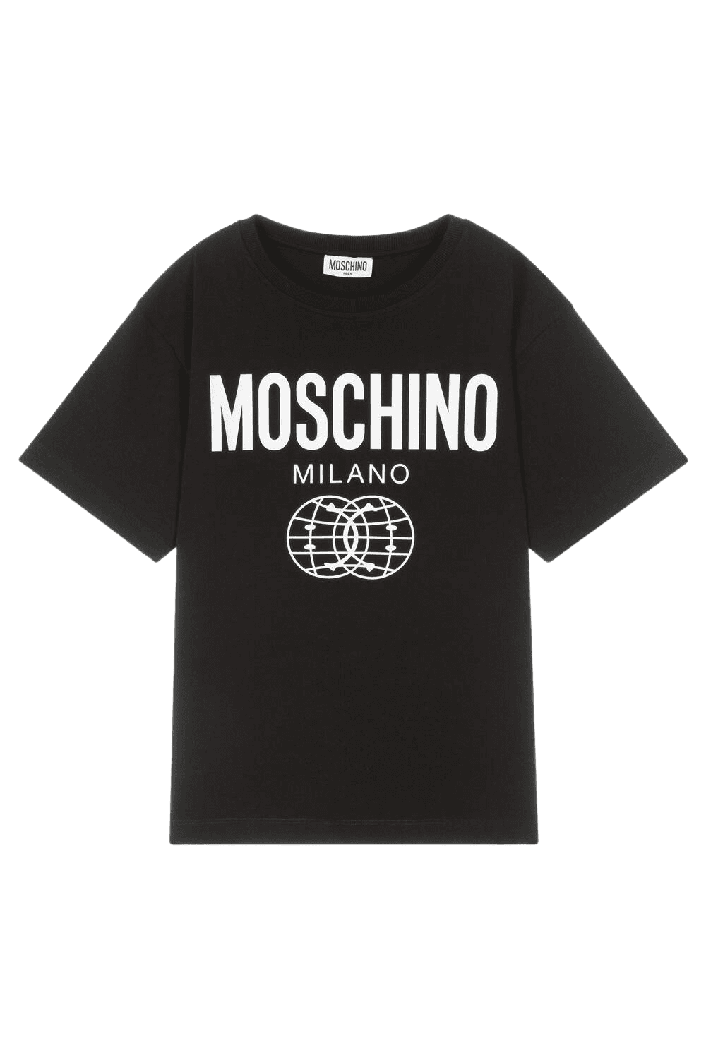 MOSCHINO Girls Logo T-shirt in Black