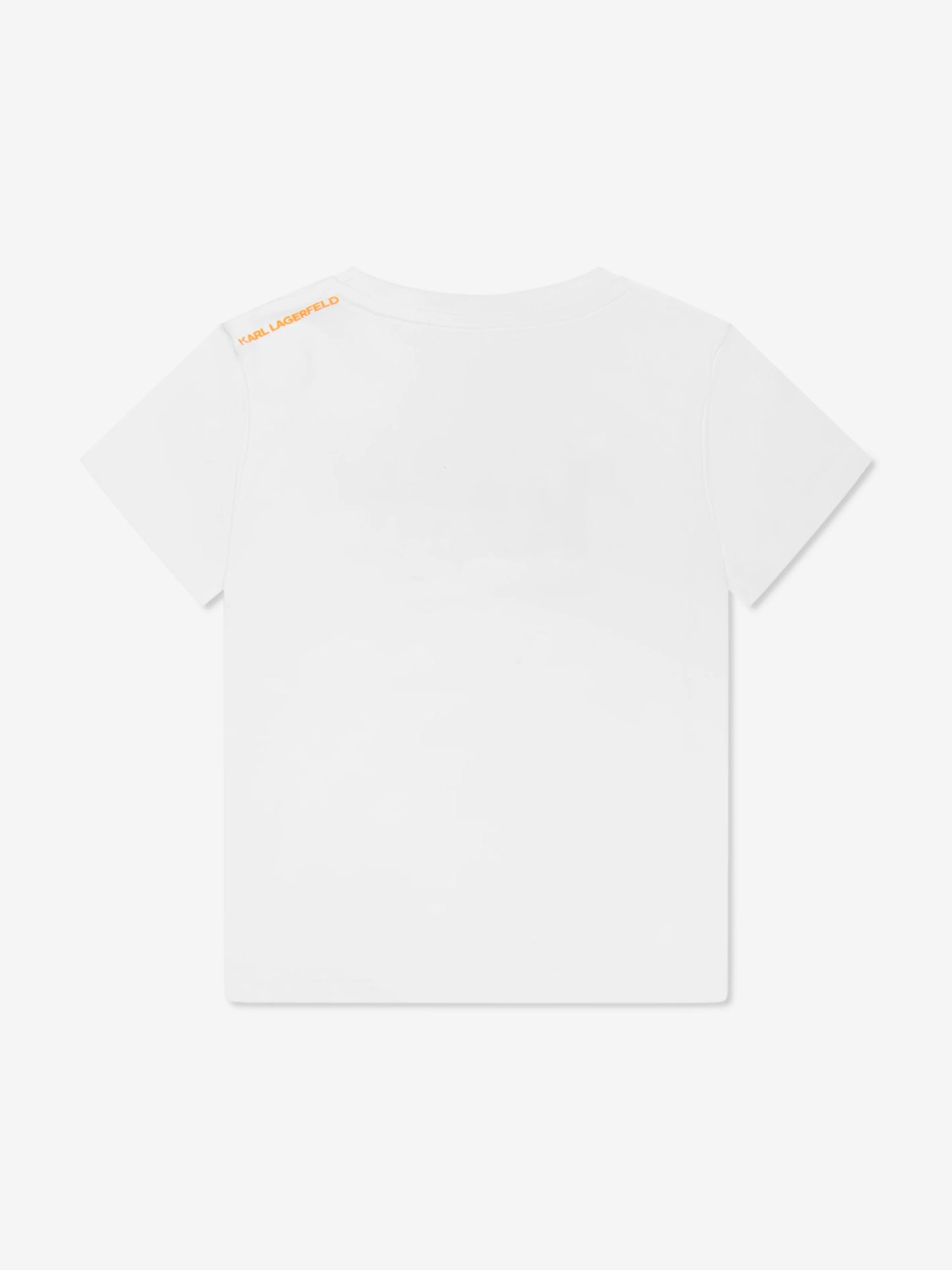 Boys' Karl White Logo T-Shirt