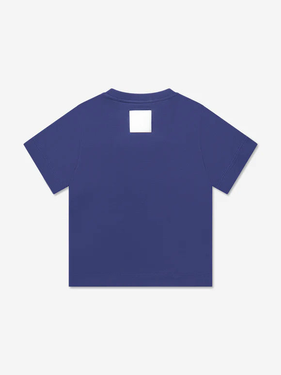 Emporio Armani Boys Branded T-Shirt In Blue