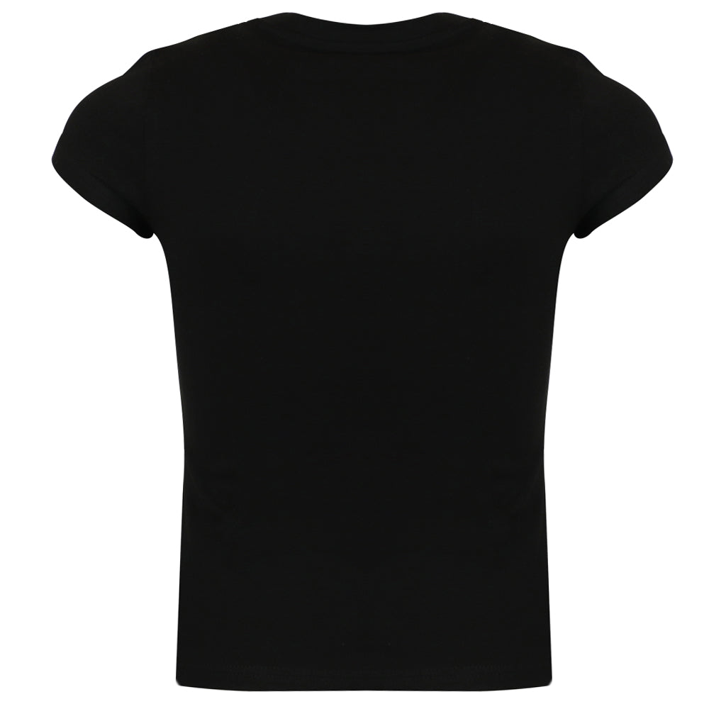 DKNY Black & White Large Chest Logo T Shirt