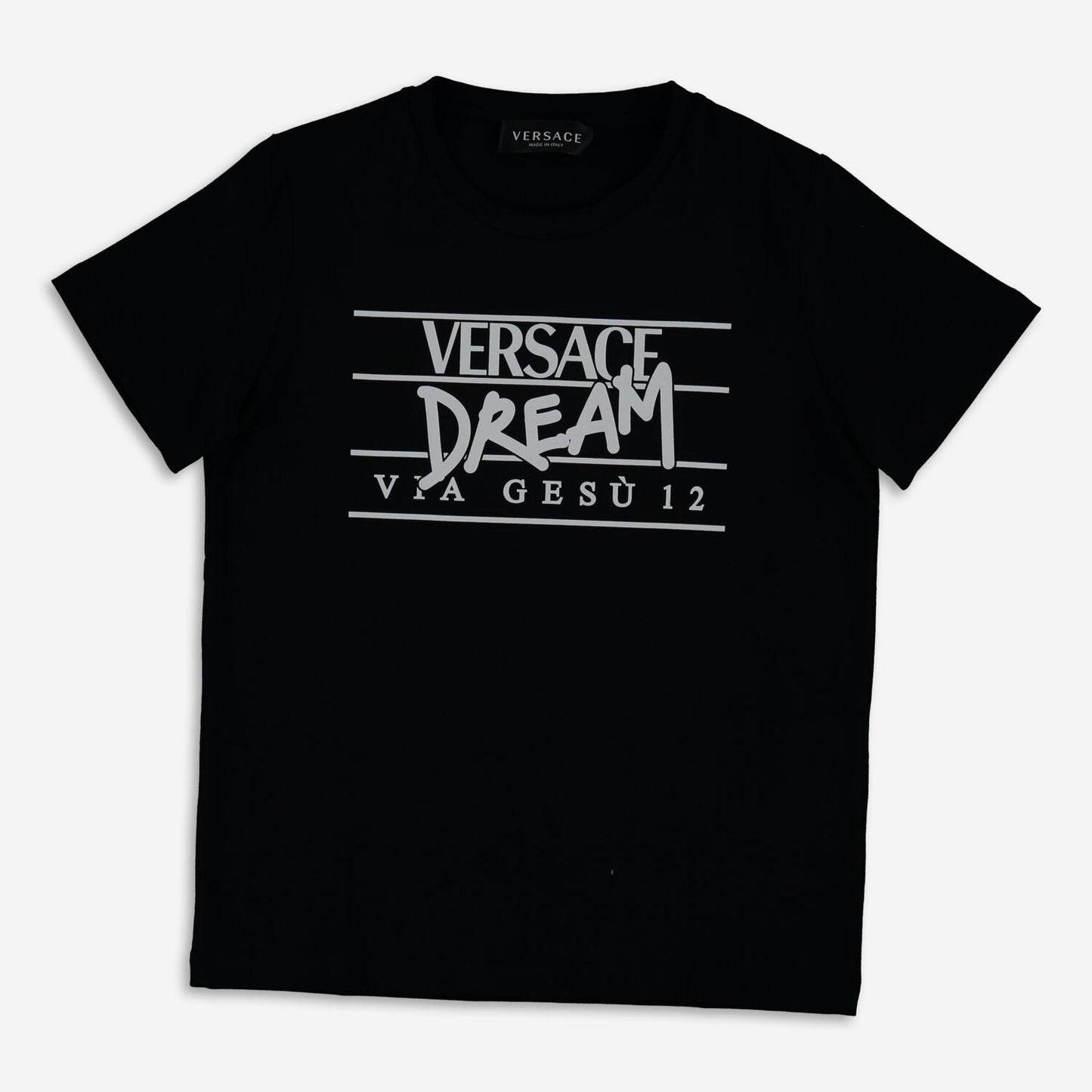 VERSACE Black Logo T Shirt