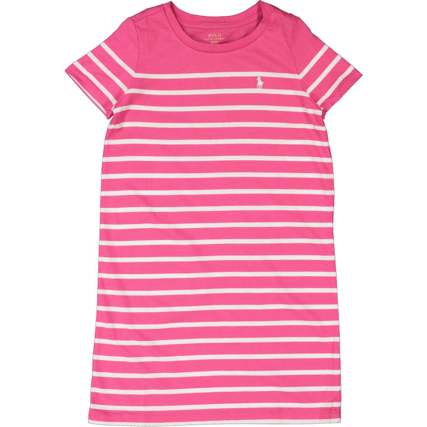 Polo Ralph Lauren Pink Stripe T-shirt Dress