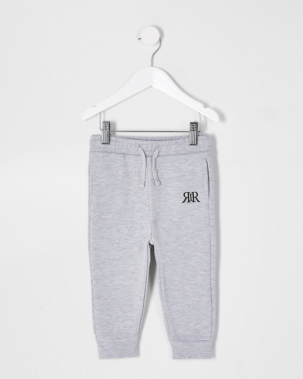 Mini boys grey RIR printed joggers