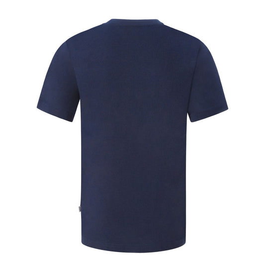 Boss Navy Rubber Logo T-shirt