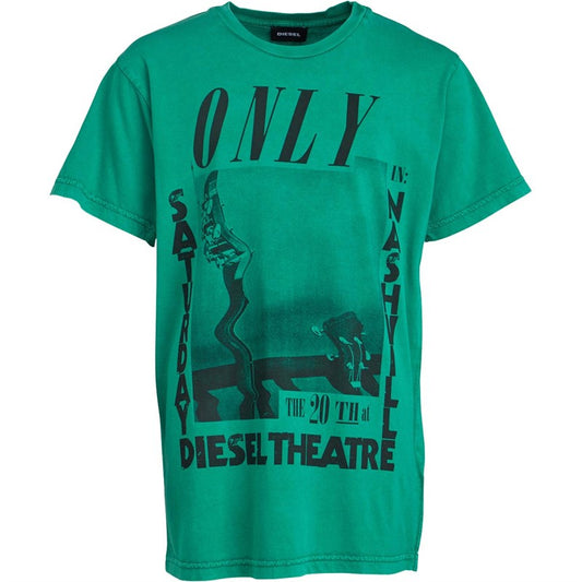 Diesel Green Boys T-shirt