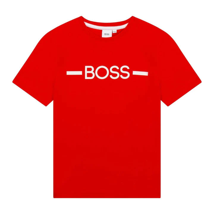 HUGO BOSS Red Logo T-shirt