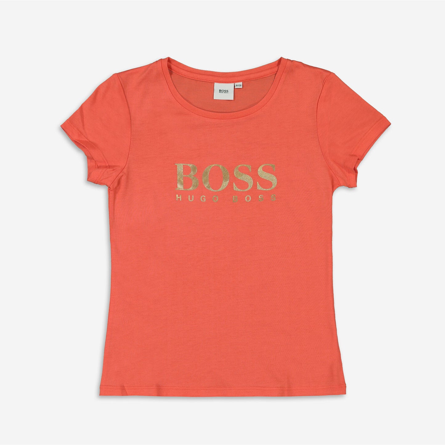 HUGO BOSS Mandarin Orange Logo T Shirt